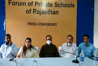 Private School Closed in Rajasthan, School Operators Protest