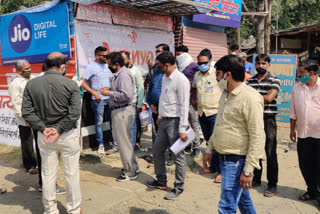 WCL staff reached to remove encroachment