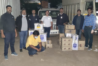 illegal liquor seized in pune