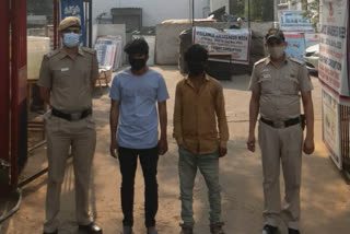 Lajpat Nagar Police arrested two accused for theft