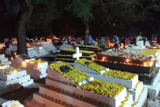 Tombs festival in medak church