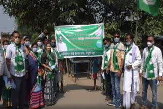 mask distribution campaign by BJD