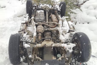 car accident in lahaul spiti.