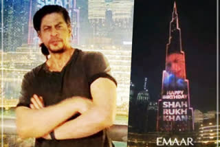 SRK on Burj Khalifa