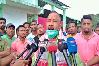 Reaction of Bimal Bora about miya meseum tingkhong assam etv bharat news