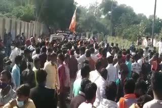 jdb college,  fight in nagar nigam election