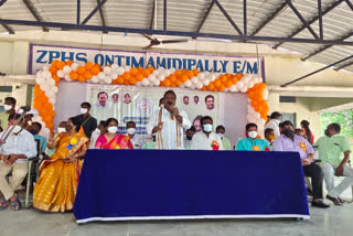 MLA Ramesh assured that he would be there for the talented students