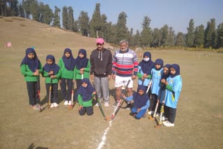 Srinagar, hockey players, Jammu & Kashmir