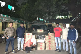 Four and a half lakh liquor seized in Chandrapur
