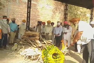 Former Minister Major Singh Uboke's funeral