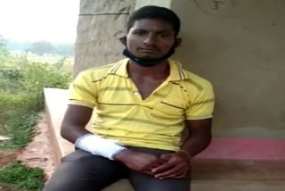 Villager injured in IED blast