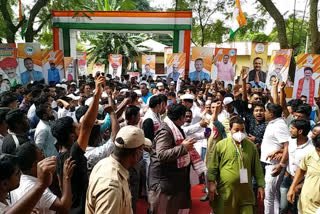 Congress Central Leader Jitendra Sing Visit Nagaon