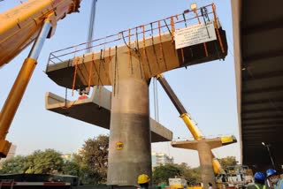 dmrc erected first u girder