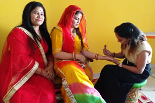 Ashiana Foundation celebrated Karva Chauth in rewari