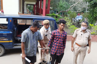 palashbari  police caught theif