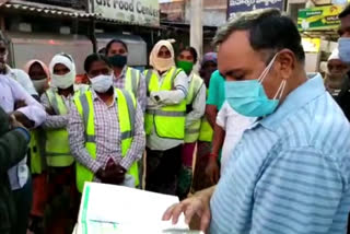 mla gandra venkataramana reddy visits bhupalpally municipality in jayashankar bhupalpally