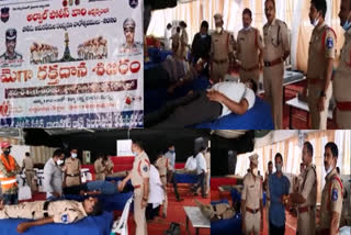 Police set up Mega blood donation camp in Secunderabad