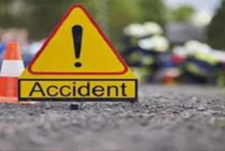 Unidentified vehicle accident one person death at nadyala kurnool district