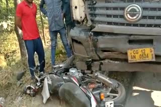 Youth died in road accident