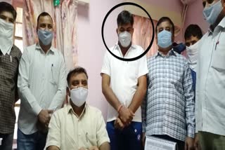 jalore acb action,  junior assistant arrest in jalore