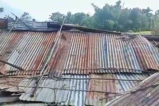 Thunderstorm in Kakopothar Tinsukia