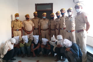 लूट और चोरी करने वाले गैंग का पर्दाफाश, Robbery and Theft gang busted