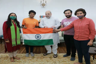 Mountaineers talk to Amit Shah