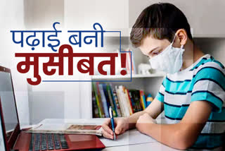 Online education in Corona era adversely affected childrens health in nahan