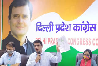 delhi congress president targeted kejriwal government and modi government over jhuggi issue