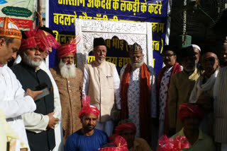 1480 kg silver wall erected at ajmer dargah