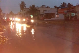 heavy rain in konaseema at east godavari district