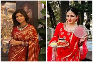 Bollywood divas stun in ethnic on Karva Chauth