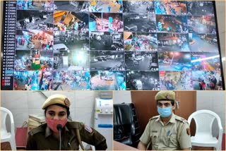 Delhi Police alert on diwali strong security arrangements in Sarojini Nagar Market