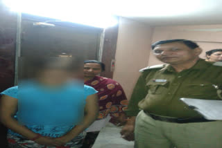 PCR team handed over the missing girl to the family