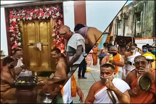 Count down begins to open the door of Hasanamba temple