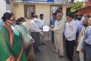 Brahmin society submitted memorandum