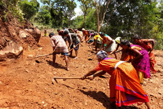 road build by the tribes