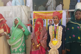 abbasi society arranged marriages of three couple in ajmer