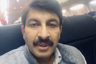 manoj tiwari targeted delhi government on pollution issue