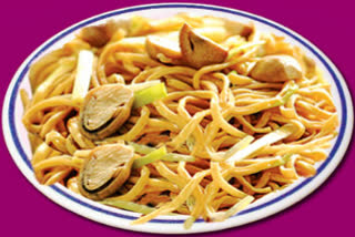 noodles with mushrooms