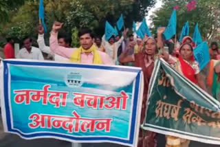 Demonstration of farmers