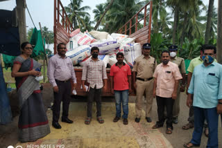 raid on  ration rice sales