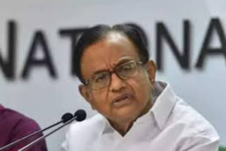 Congress leader P. Chidambaram
