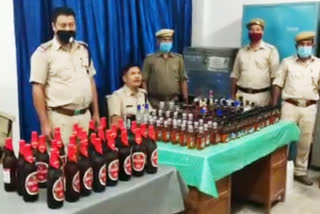 Illegal wine seize at Lumding