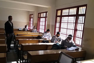 second term examinations in school