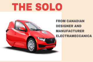 SOLO CAr , Canadian designer and manufacturer ElectraMeccanica