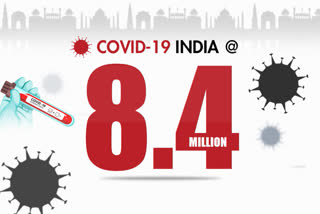 India's COVID-19 caseload goes past 84 lakh with 47,638 fresh infections