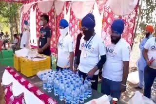 Khalsa Aid service in farmers' PROTEST