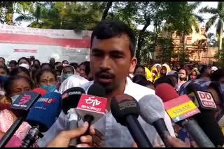 public protest against micro finance company at sivsagar