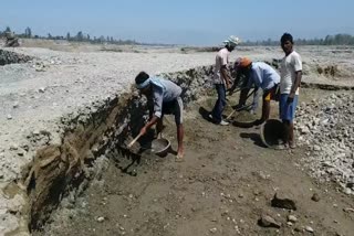 mining start from gaula and nandhaur